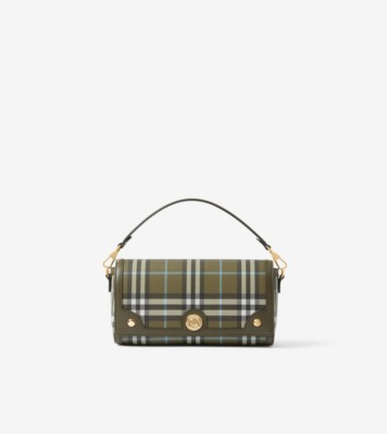 Leather crossbody bag Burberry Multicolour in Leather - 25926935