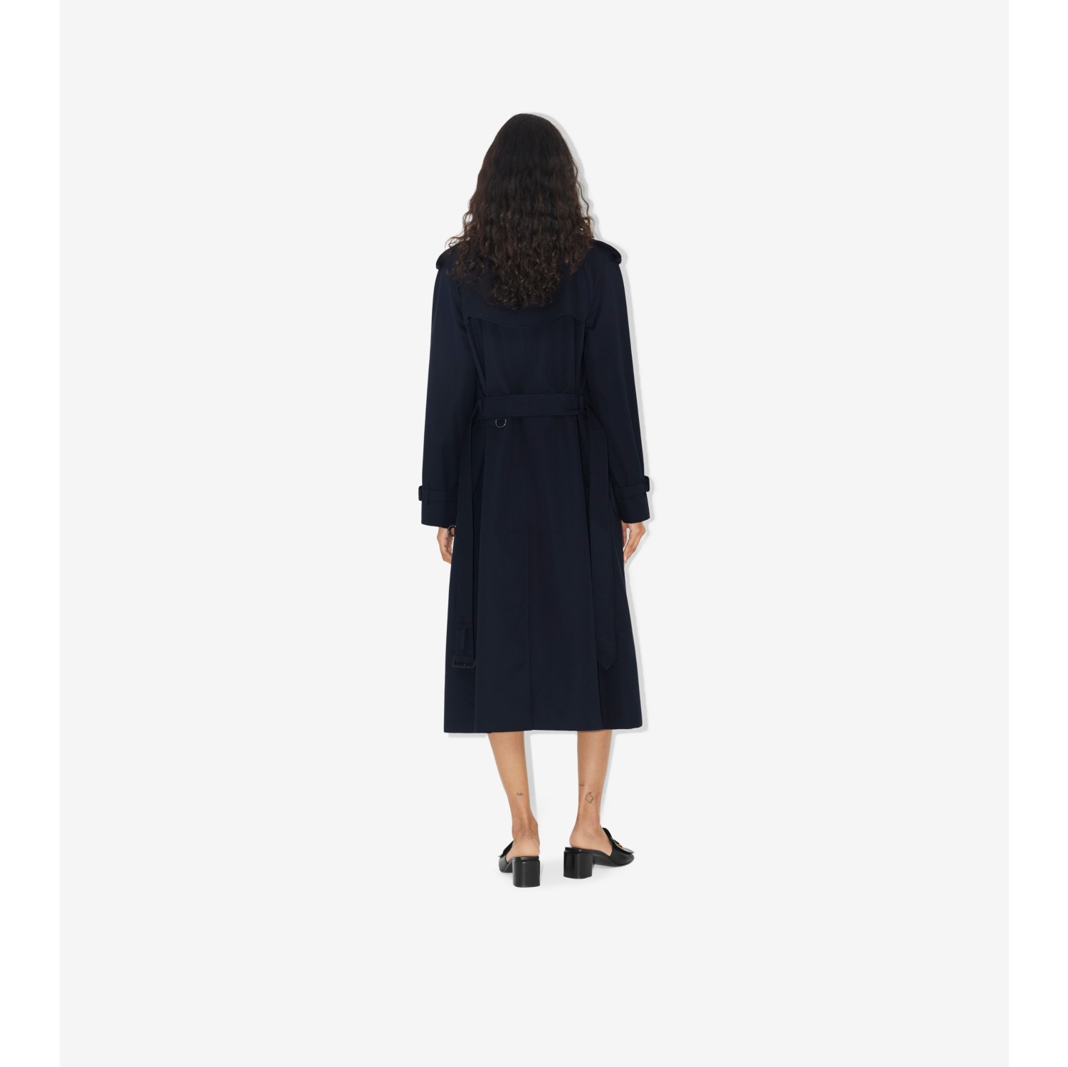 Waterloo Heritage Trench Coat in Coal Blue - Women | Burberry® Official