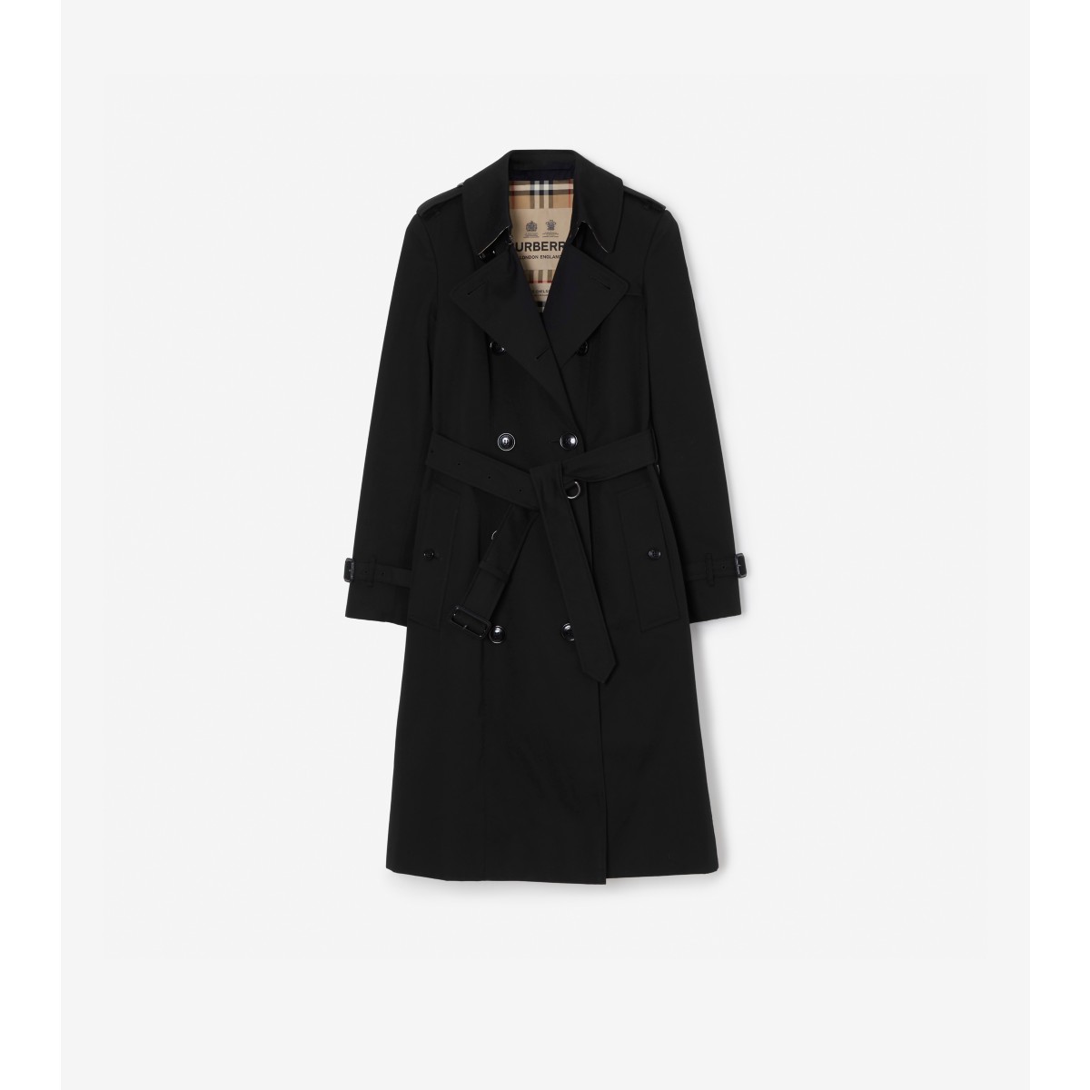  Check Long Chelsea Heritage Trench Coat