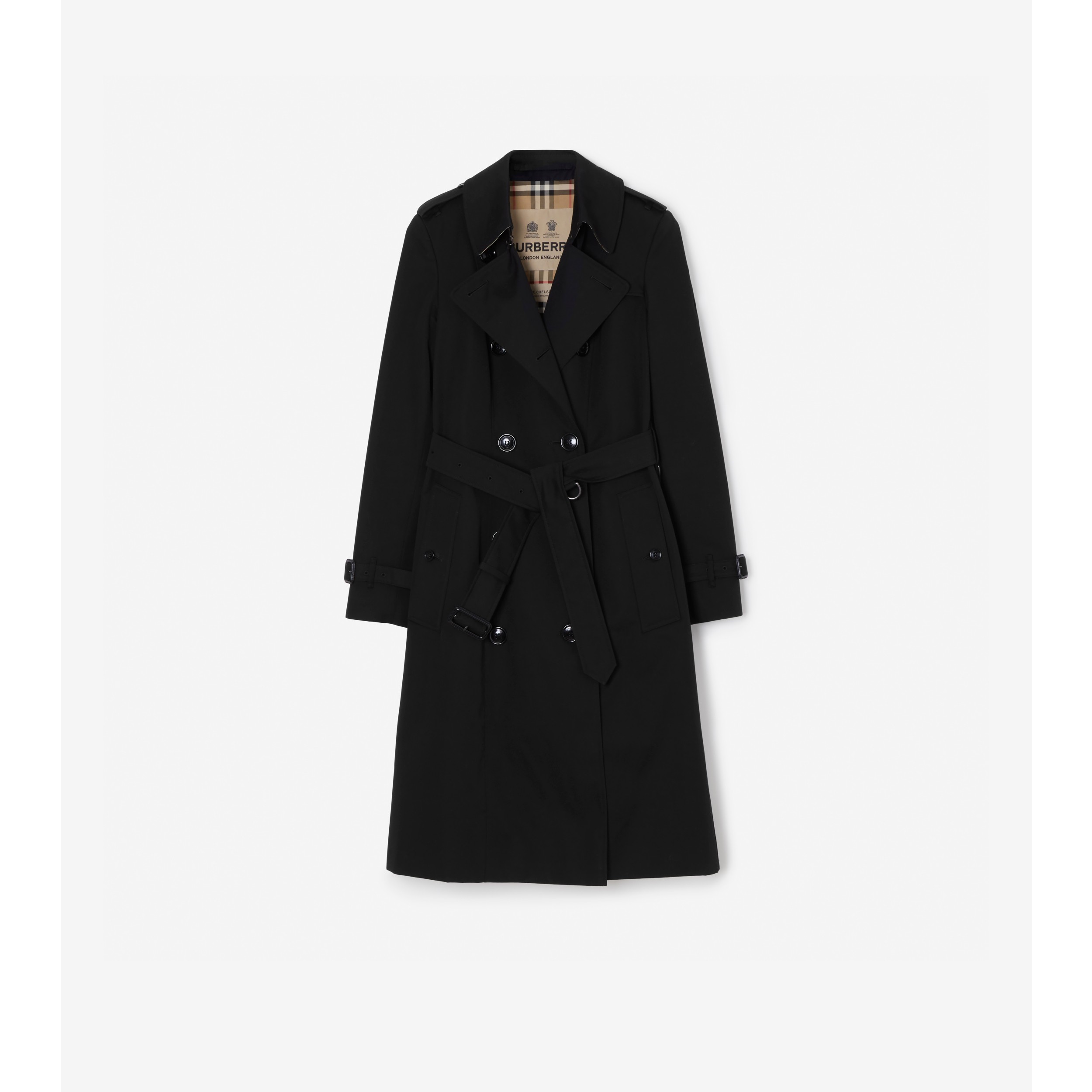 Følge efter tag et billede hver for sig Chelsea Heritage Trench Coat in Black - Women | Burberry® Official