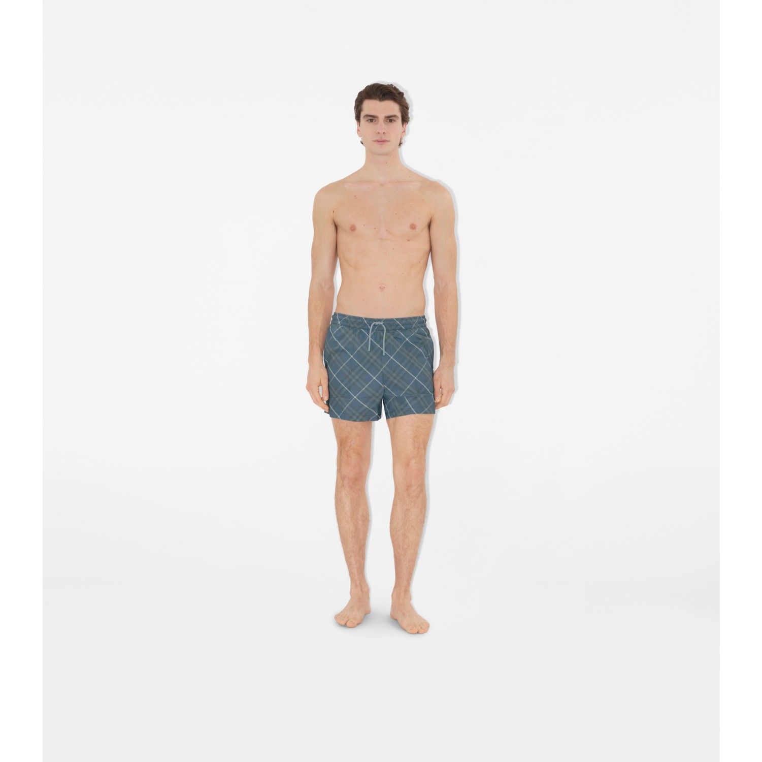 Schwimmshorts in Check