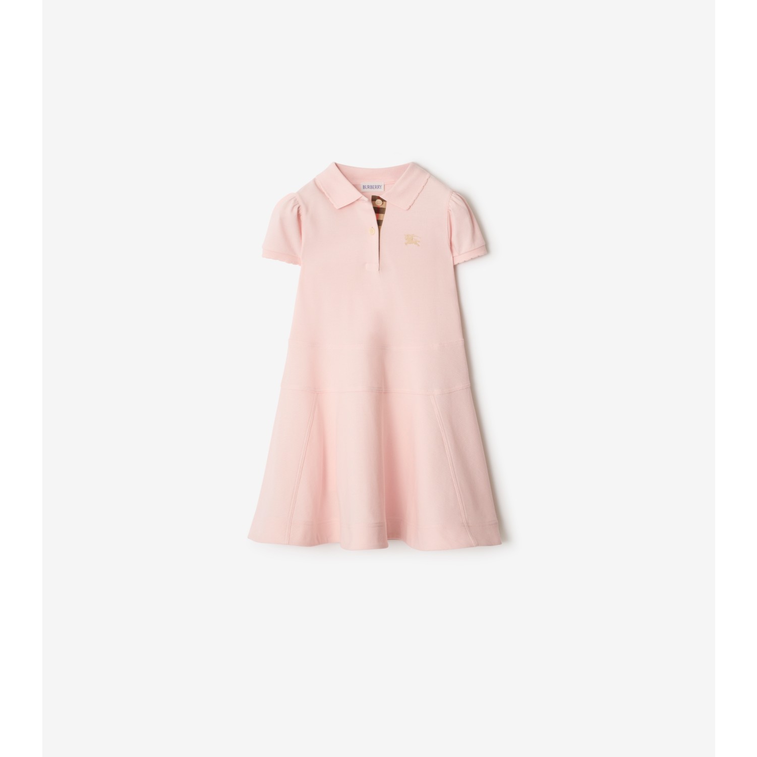 Cotton Polo Shirt Dress