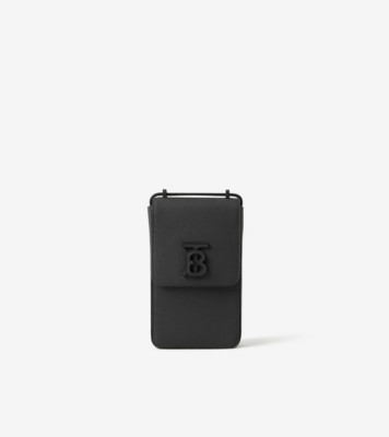Burberry Brown E-Canvas TB Phone Holder Bag – BlackSkinny