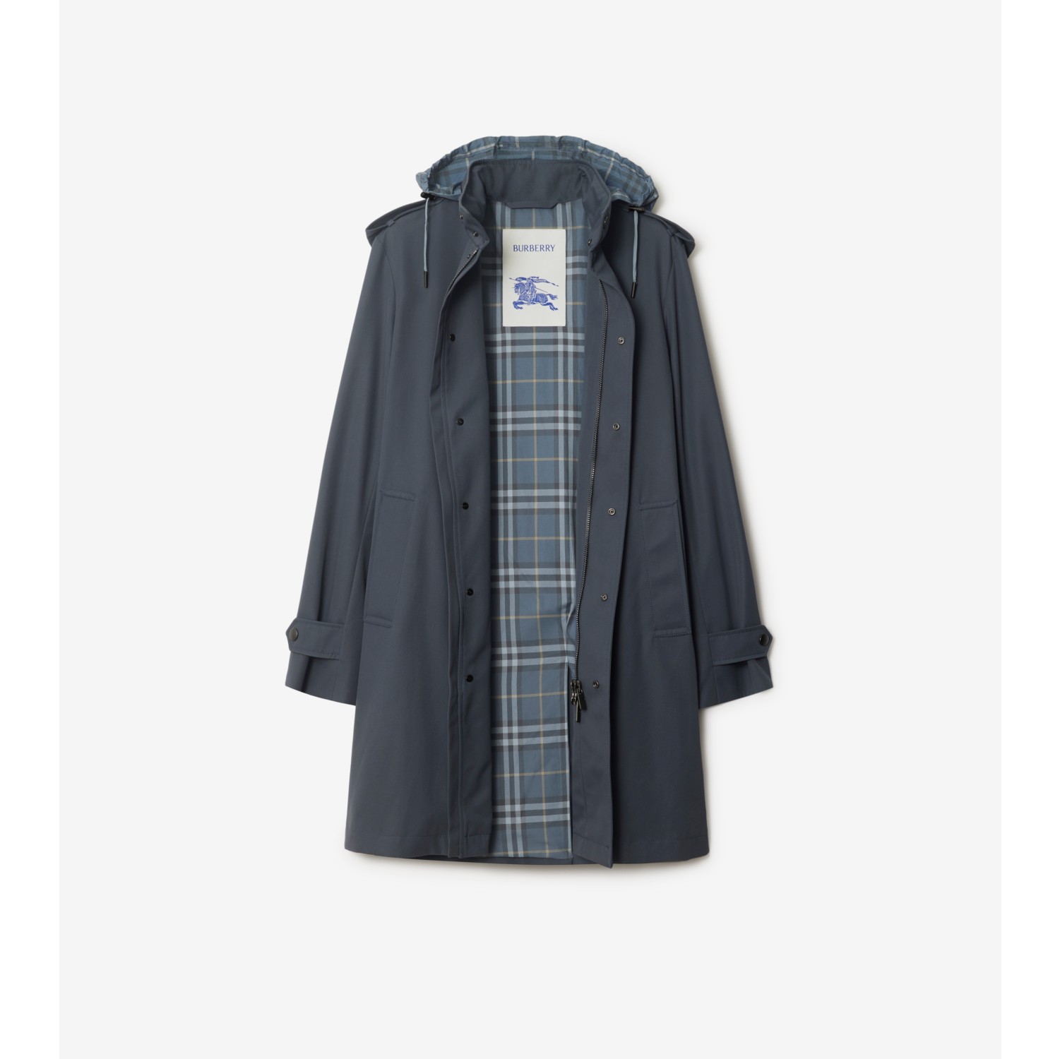 Mid-length Cotton Trench Coat