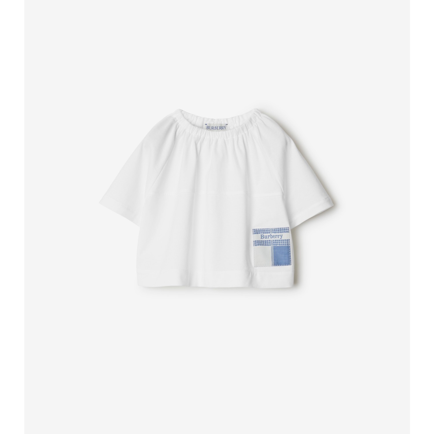 Burberry shirt store kids white