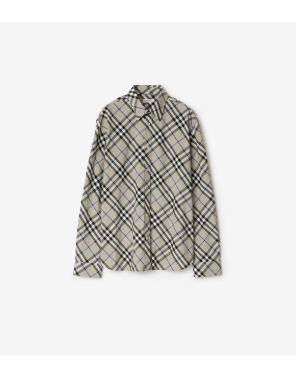 Chemise en coton Check