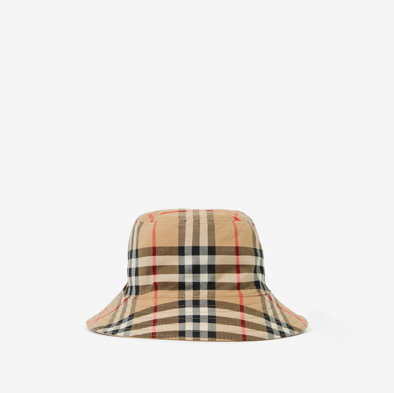 Reversible Check Bucket Hat