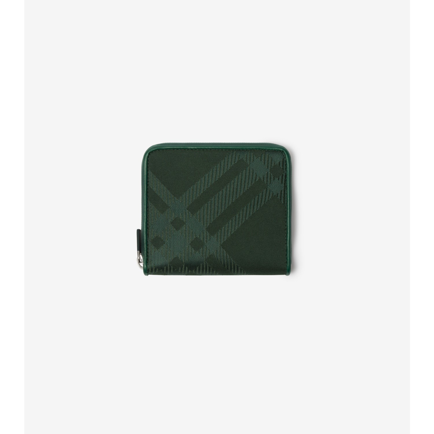 Medium Check Jacquard Zip Wallet