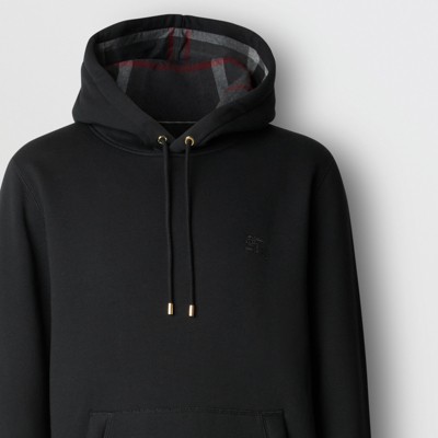 burberry black hoodie mens