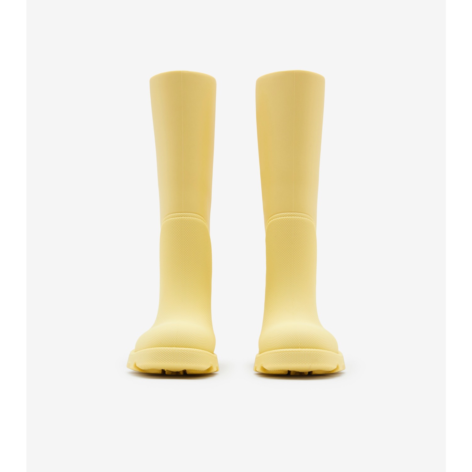 Rubber Marsh High Boots in Cream - Women | Burberry® Official