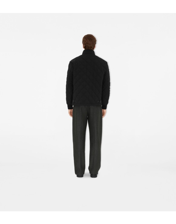 Quilted Thermoregulated Harrington Jacket
