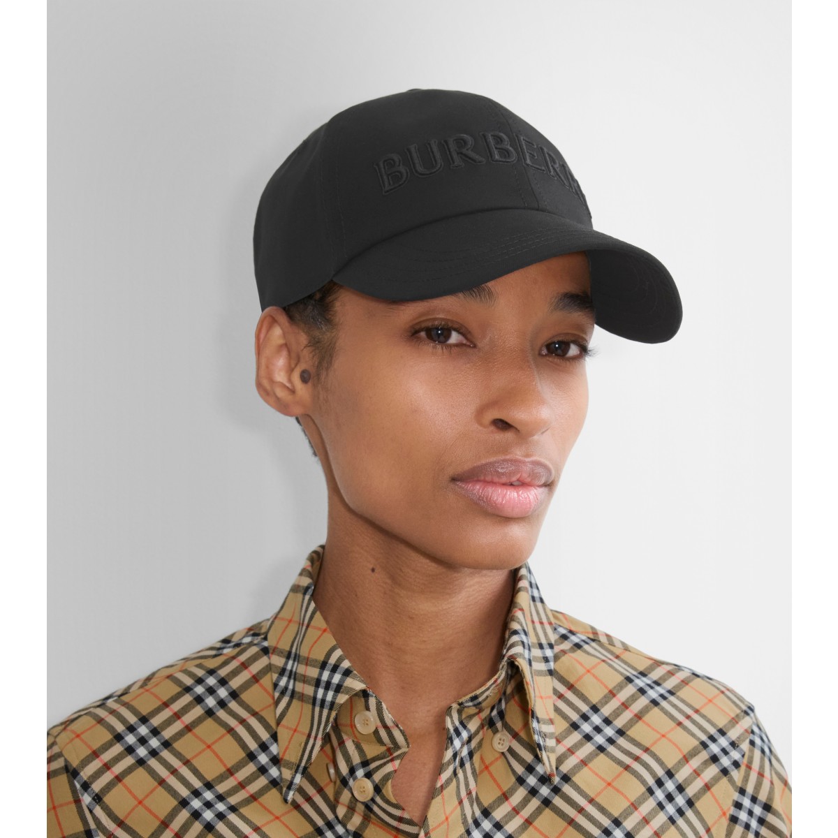  Embroidered Logo Gabardine Baseball Cap