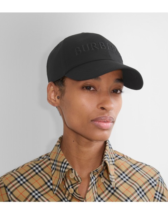 Casquette de baseball en gabardine à logo
