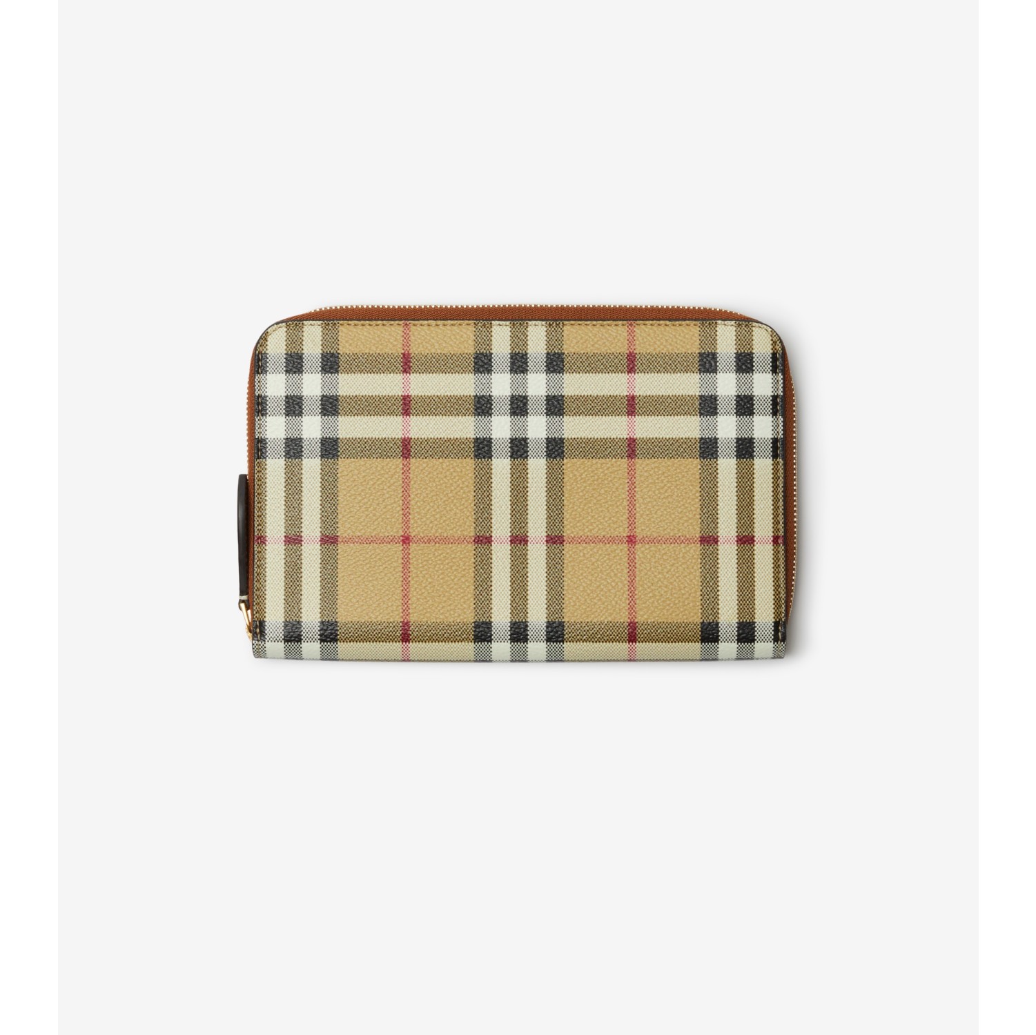 Check Travel Wallet in Archive beige Women Burberry Official