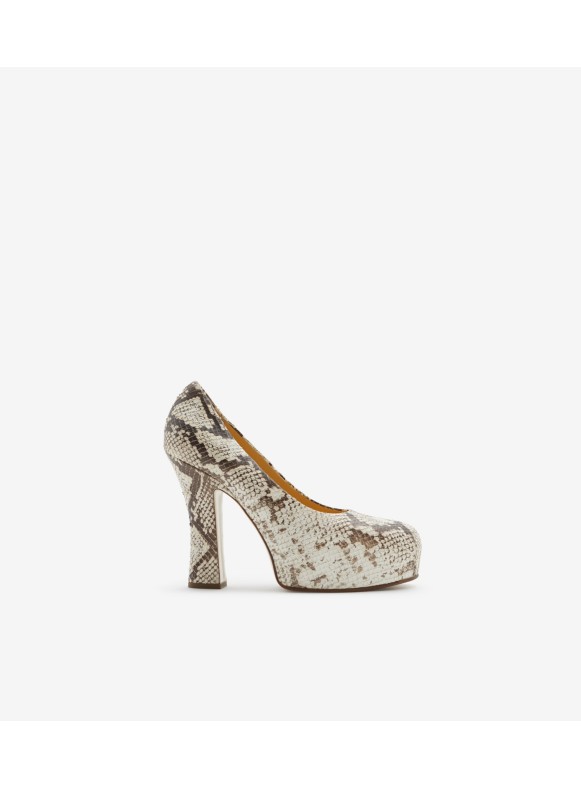 Burberry best sale block heels