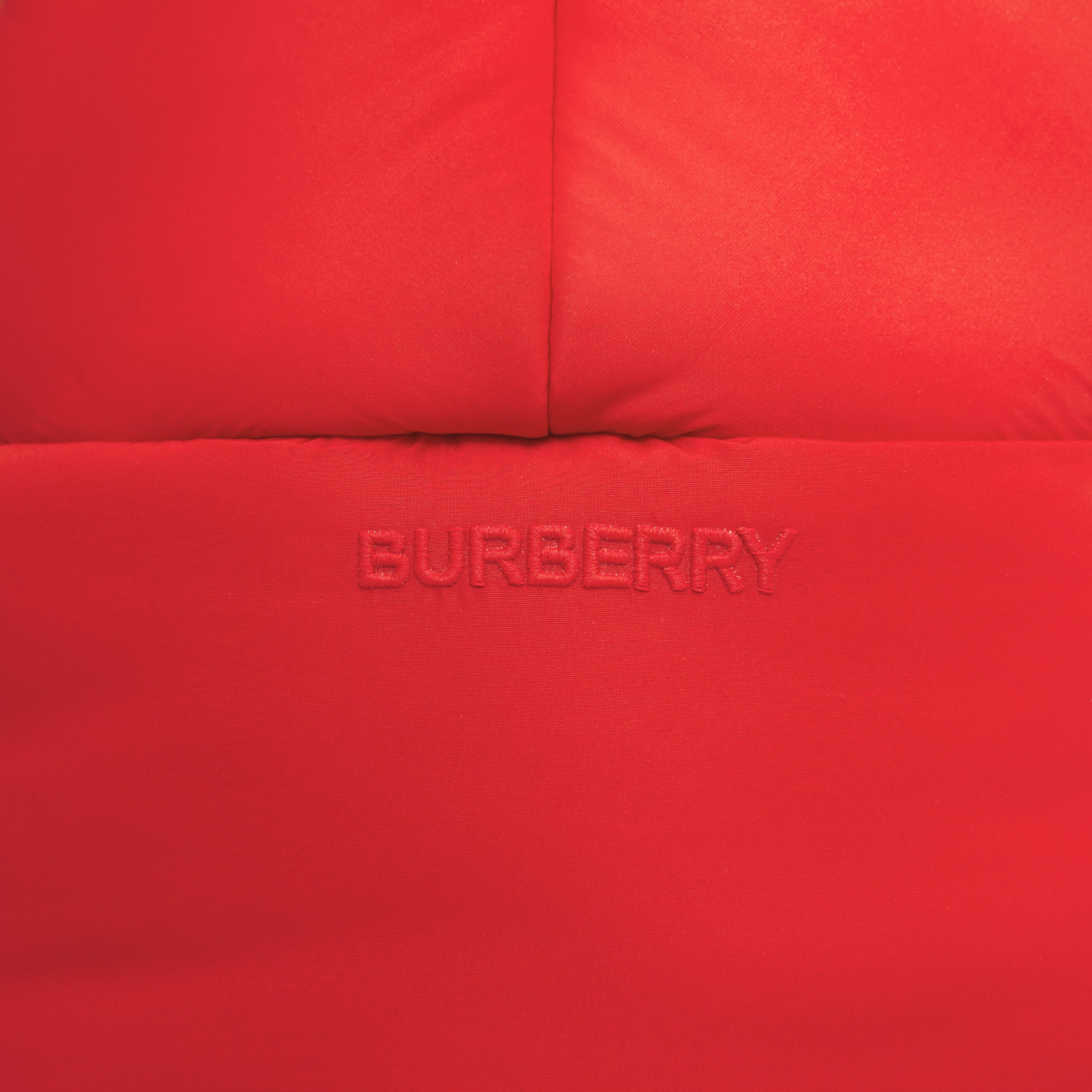 Oversize-Kappe aus wattiertem Nylon (Rot) | Burberry® - 2