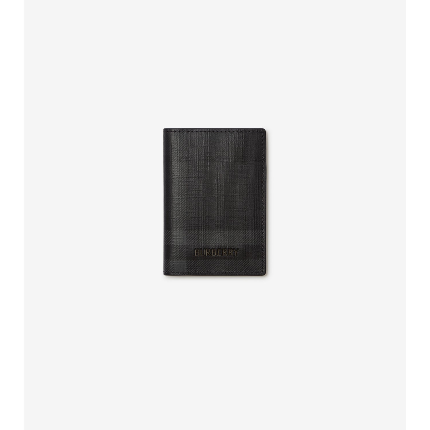 City Check Folding Card Case