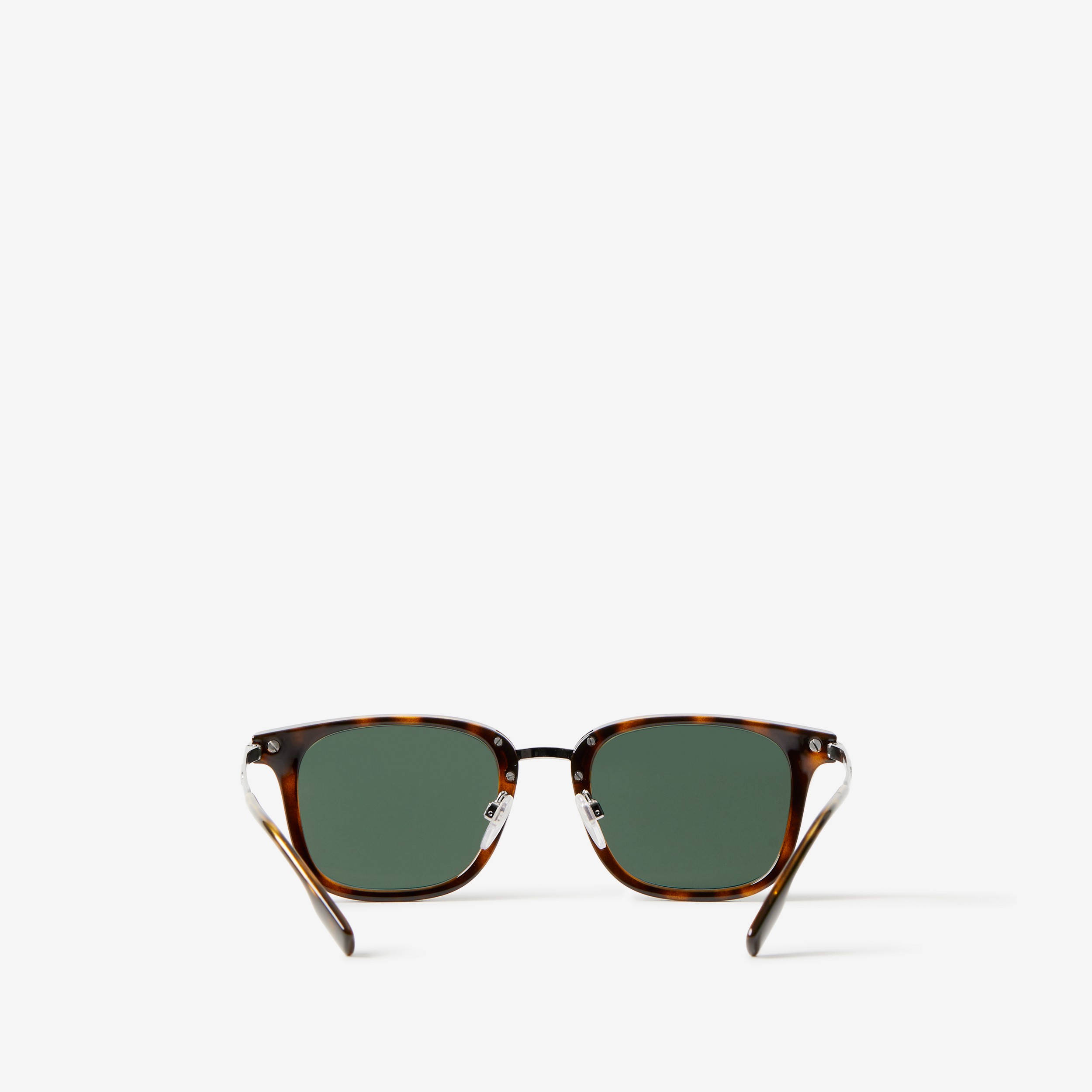 Gafas de sol con montura cuadrada (Carey) | Burberry® oficial - 3