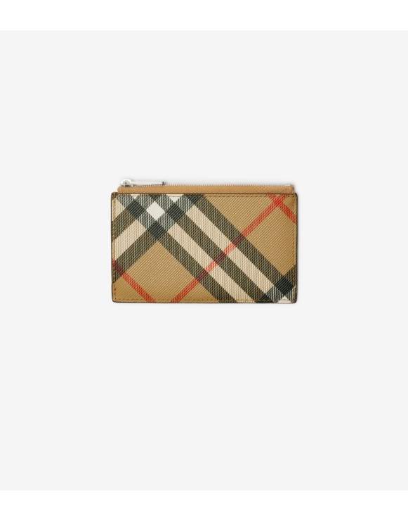 Check Zip Card Case