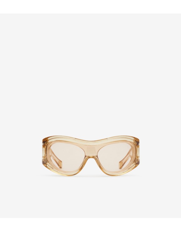 Shield Cutout Sunglasses​