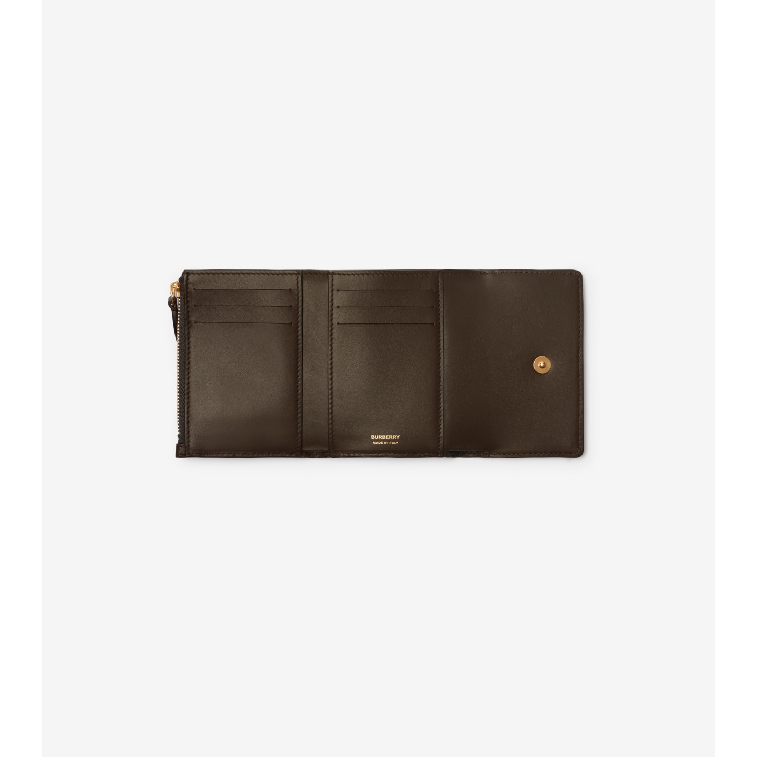 Small Check Folding Wallet