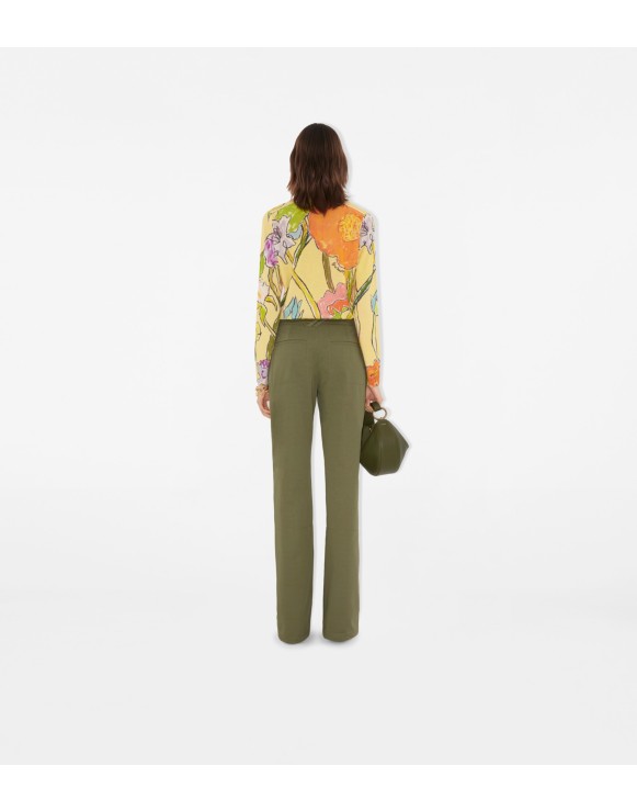 Highgrove Cascading Flowers Wool Sweater