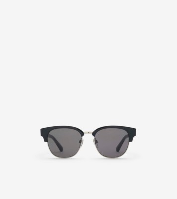 Burberry Black Classic Round Sunglasses Burberry BE4370U MARGOT Round Sunglasses For Women main image 4