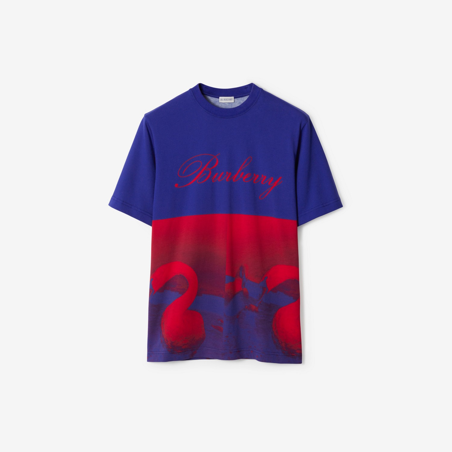 スワンプリント Tシャツ (ピラー) - ウィメンズ | Burberry®公式サイト