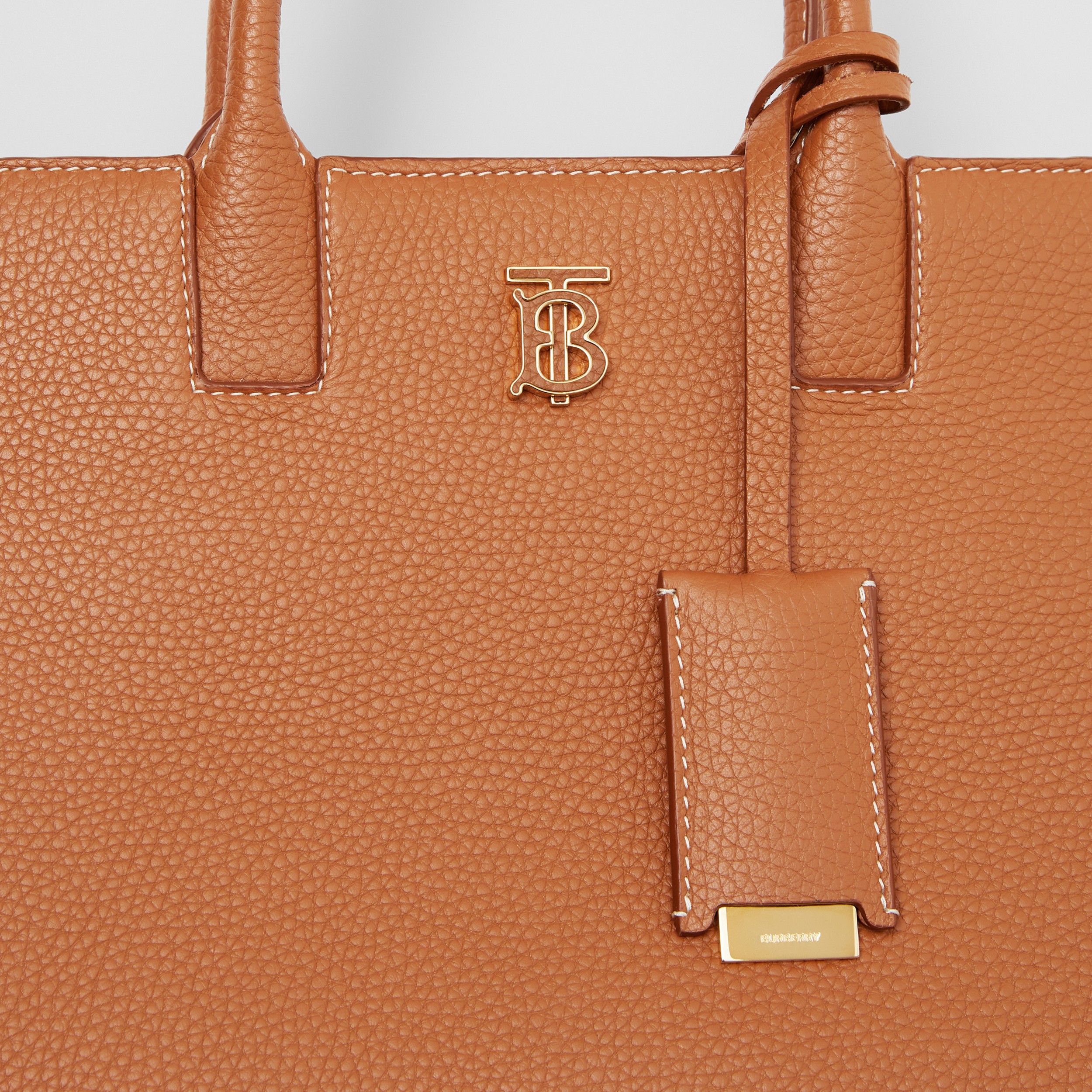 Mini Leather Frances Bag in Warm Russet Brown - Women | Burberry® Official - 2