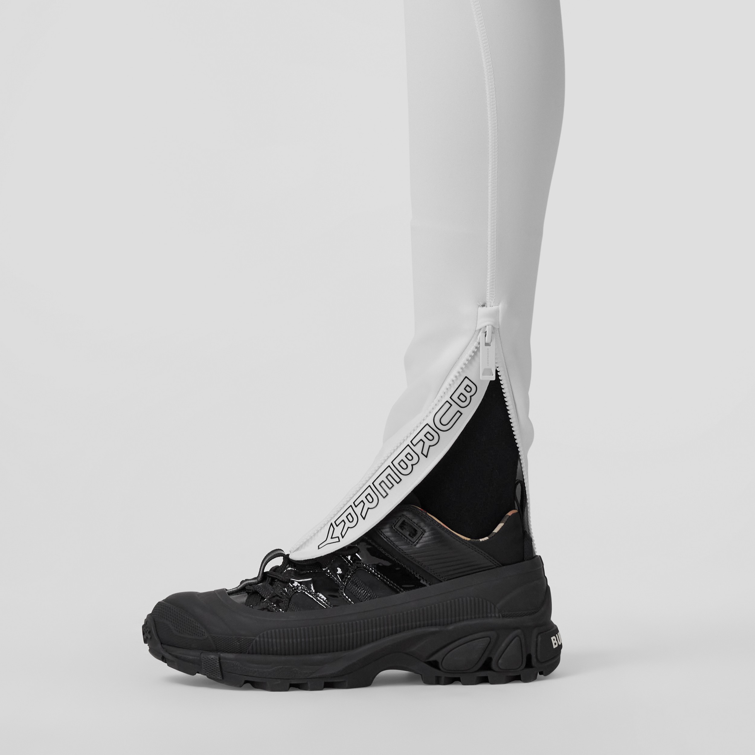 Leggings in jersey stretch con logo (Bianco) - Donna | Sito ufficiale Burberry® - 2