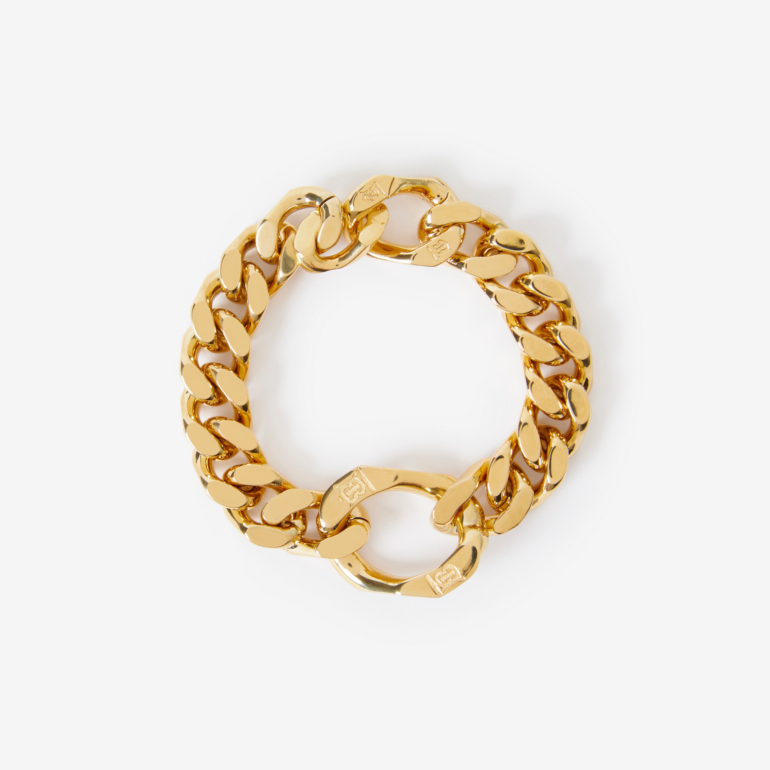Gold-plated Chain-link Bracelet in Light - Women | Burberry® Official - 1
