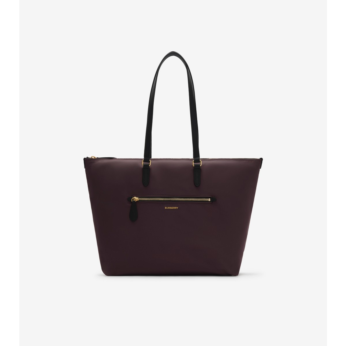  Check Large Nylon Zip Tote