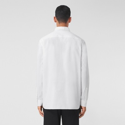 burberry mens shirt white