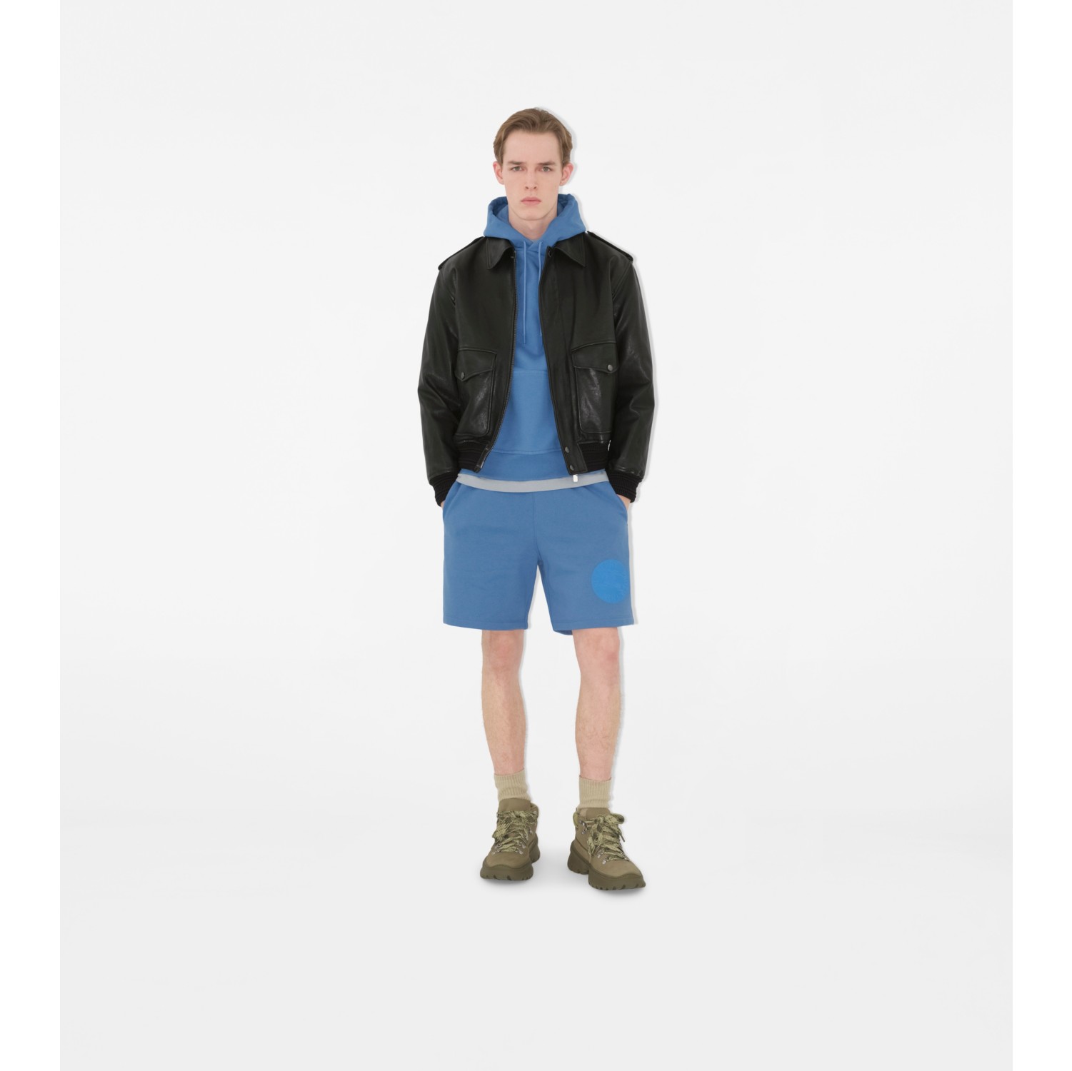 EKD Badge Cotton Shorts