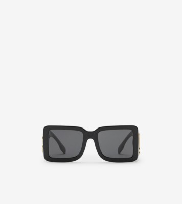 TB Square Sunglasses in Black - Women | Burberry® Official