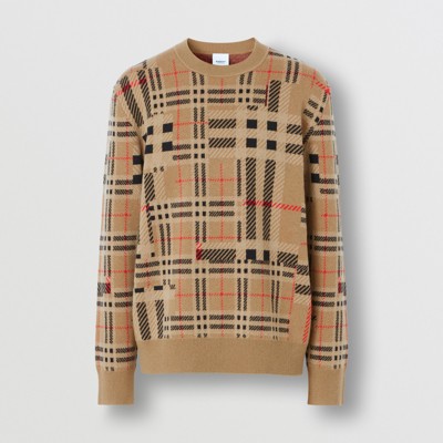 burberry cashmere sweater men's