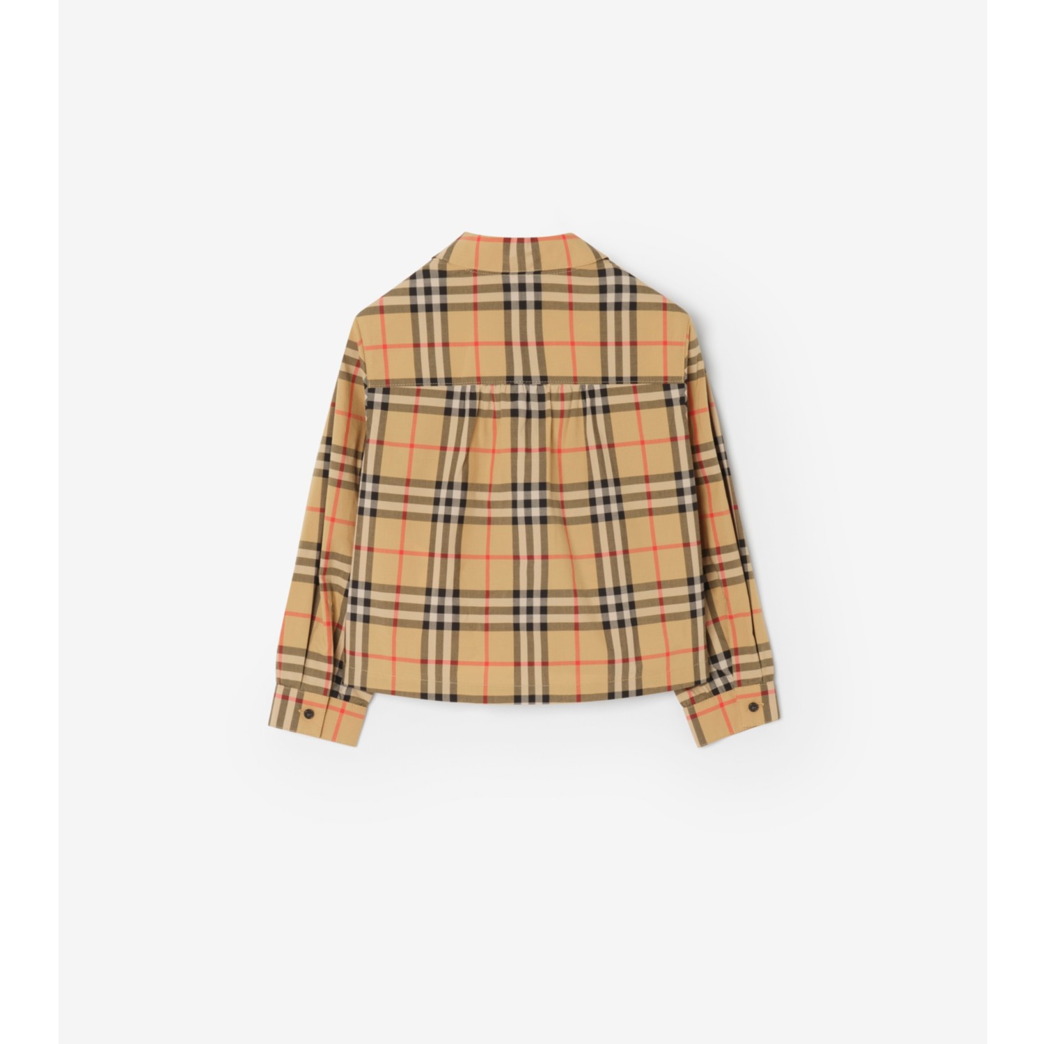 Check Cotton Shirt