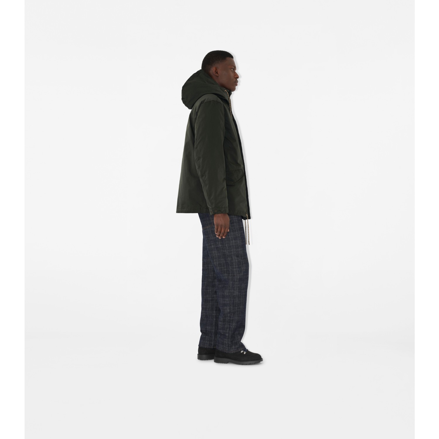 Nylon Blend Parka