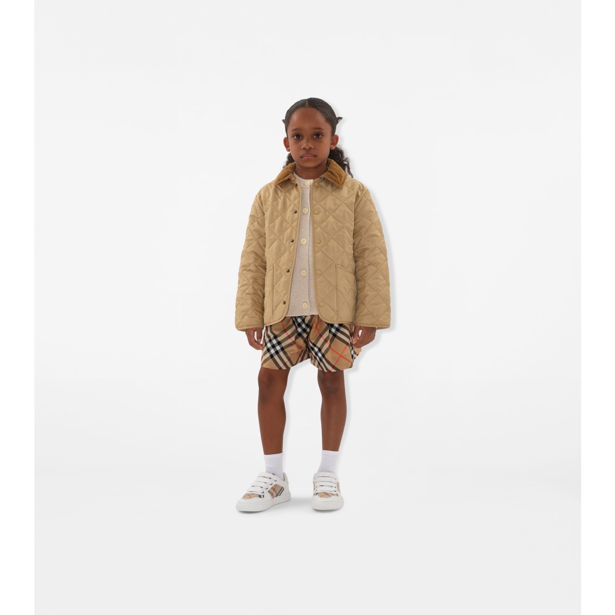  Check Quilted Barn Jacket