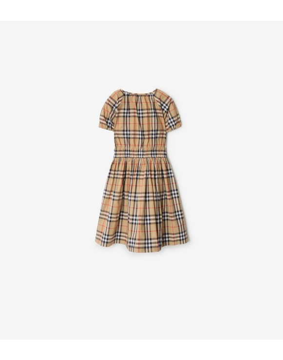 BURBERRY ベビー　シルクサテンドレス BURBERRY ベビー シルクサテンドレス Burberry Kids Vintage-Check