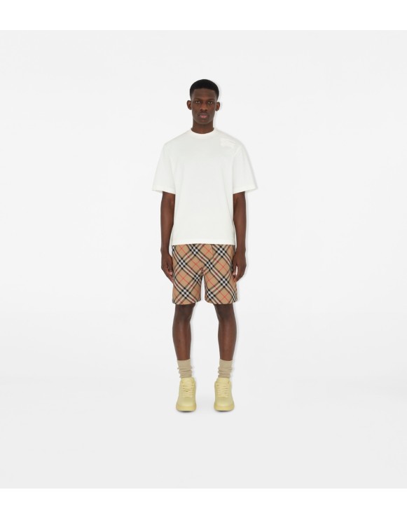 Burberry shirt with shorts hotsell