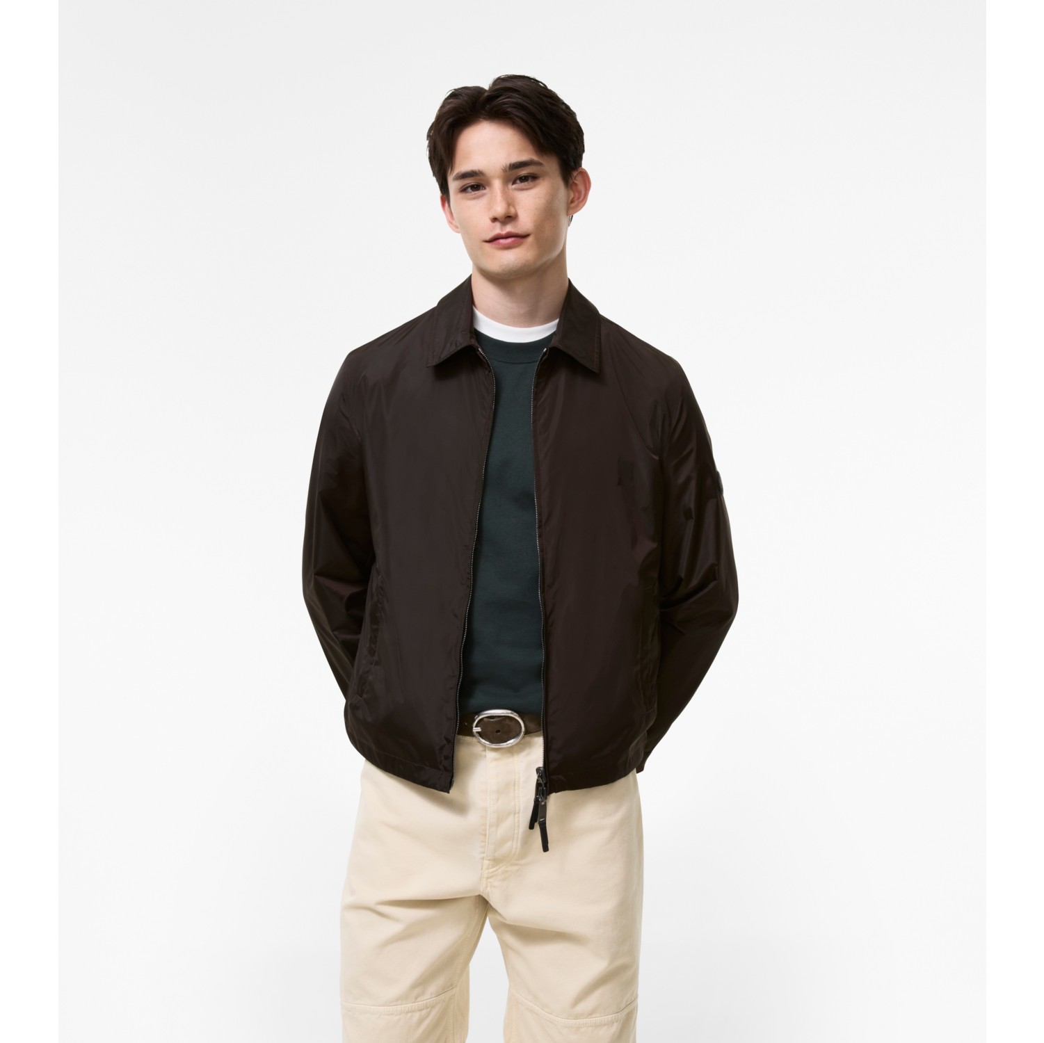 Reversible Nylon Bloomsbury Harrington Jacket