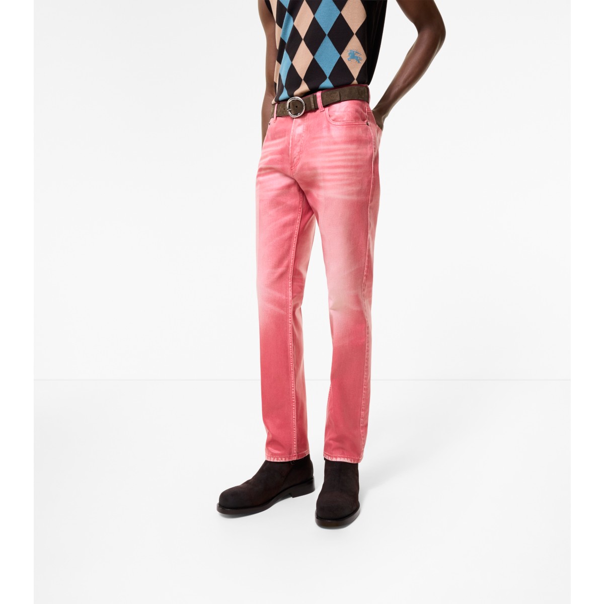  Slim Coated Jeans
