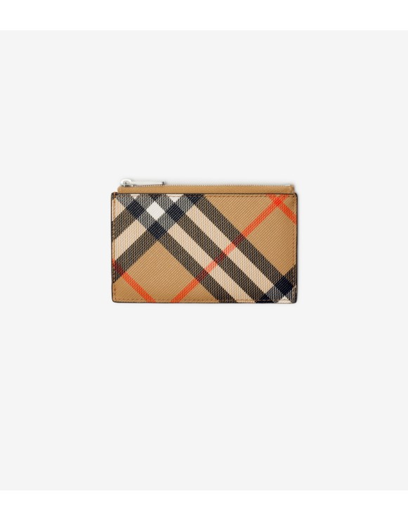 Check Zip Card Case