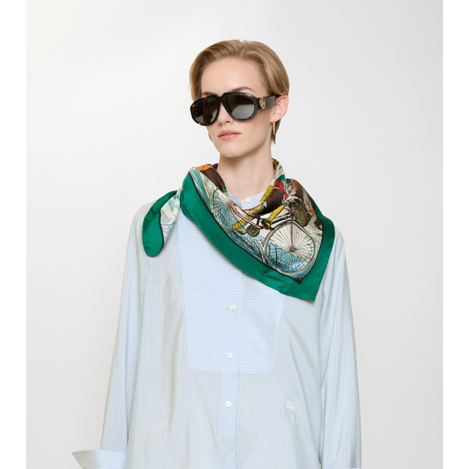 Raining Cats and Dogs​ Silk Scarf