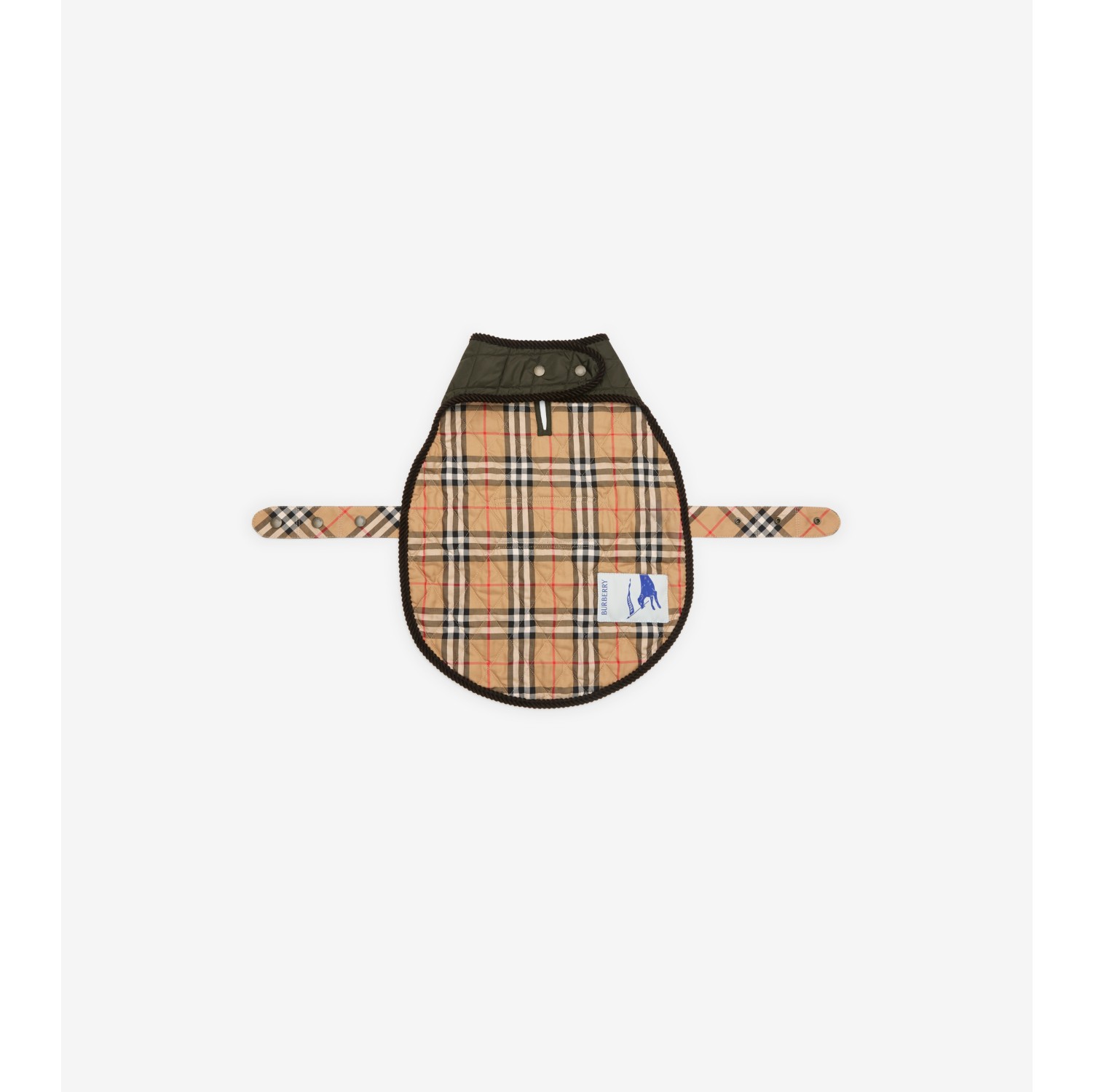 Abrigo canino acolchado en nailon