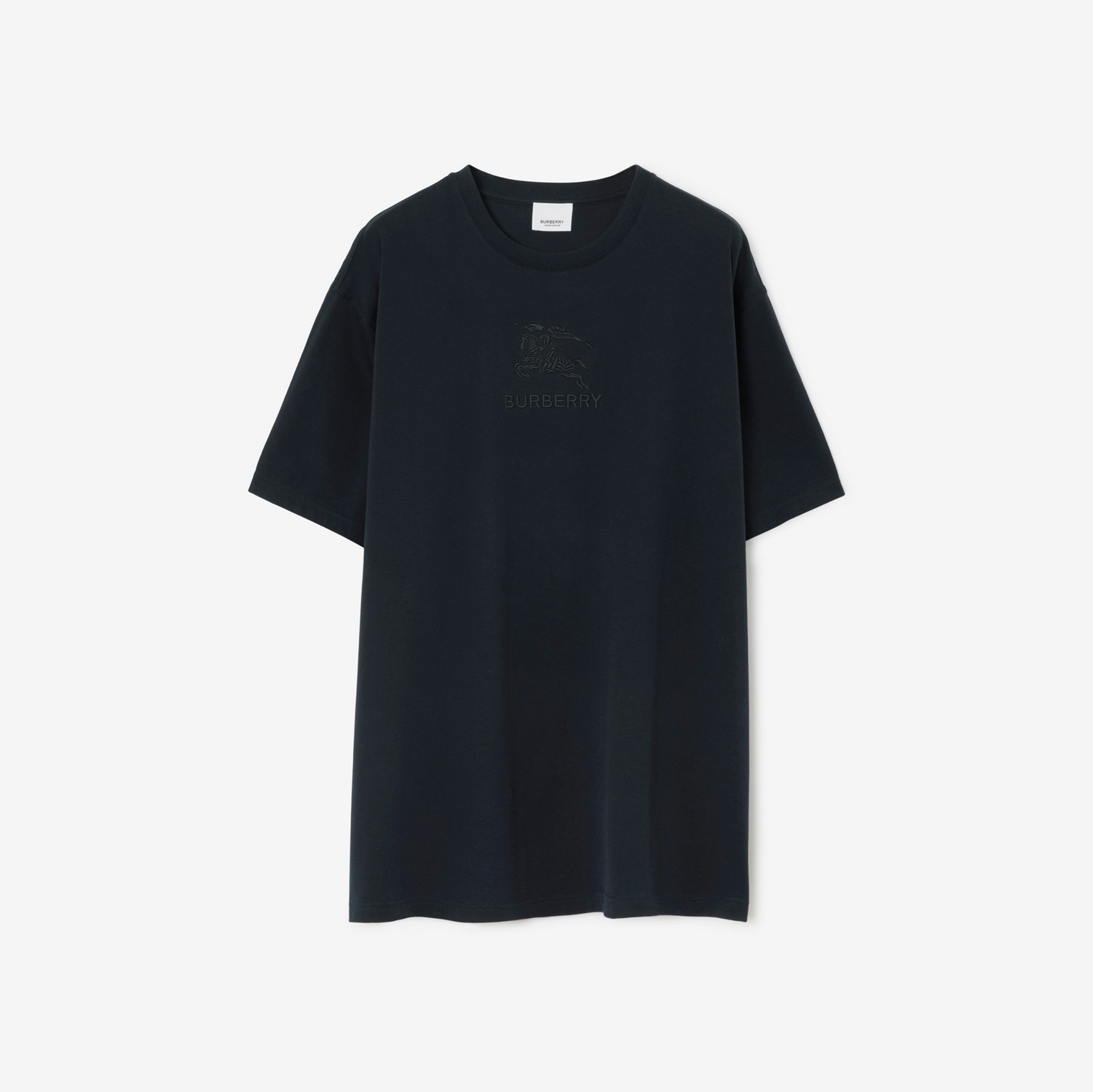 Baumwoll-T-Shirt mit EKD-Motiv (Rauchiges Marineblau) - Herren | Burberry®