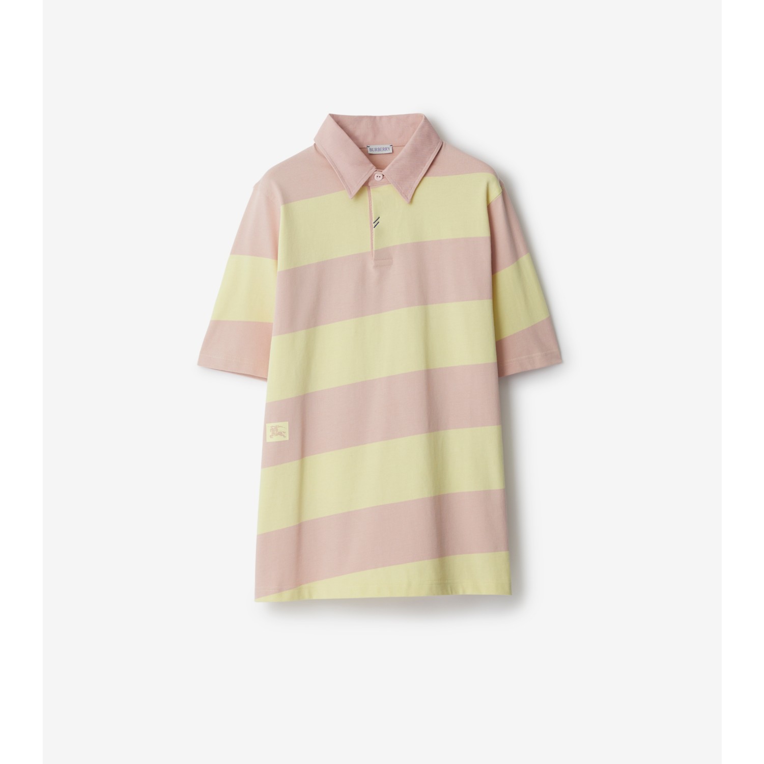 Burberry polo shirt womens pink deals