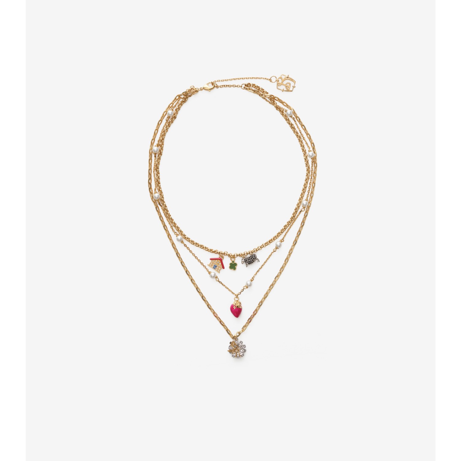 Multi-layered Charm Necklace