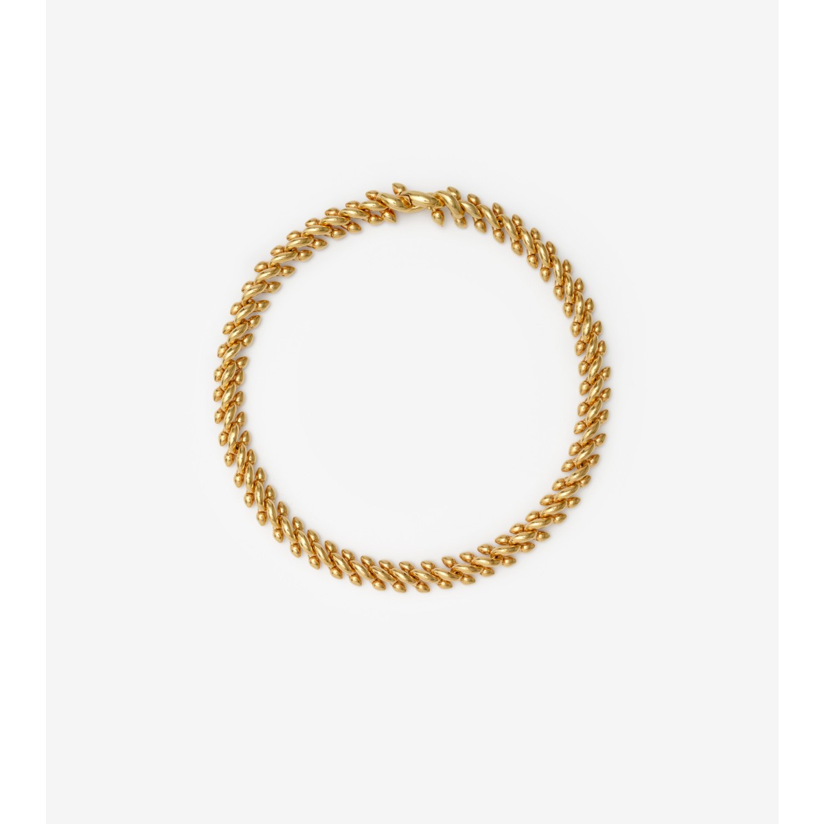 Burberry Gold-plated Spear Chain Necklace